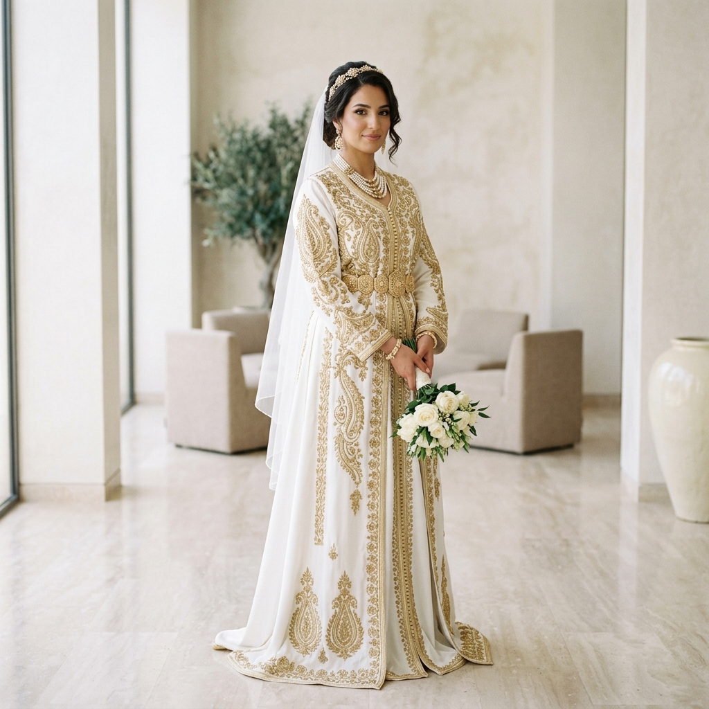 عروس في قفطان Tafoukt Maison